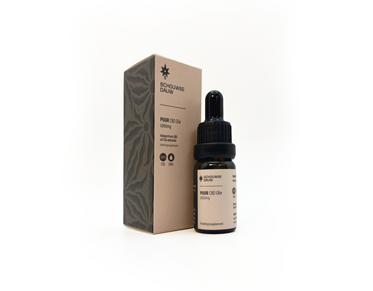 PUUR • CBD Olie 10% Volspectrum | Natuurlijke CO2 Extractie | Maximaal & Krachtig | 10ml | 1000 mg