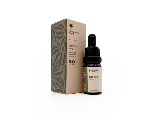 PUUR • CBD Olie 5% Volspectrum | Natuurlijke CO2 Extractie | Authentiek & Volledig | 10ml | 500 mg